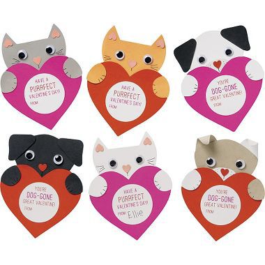 Puppies & Kittens Valentine Craft Kit