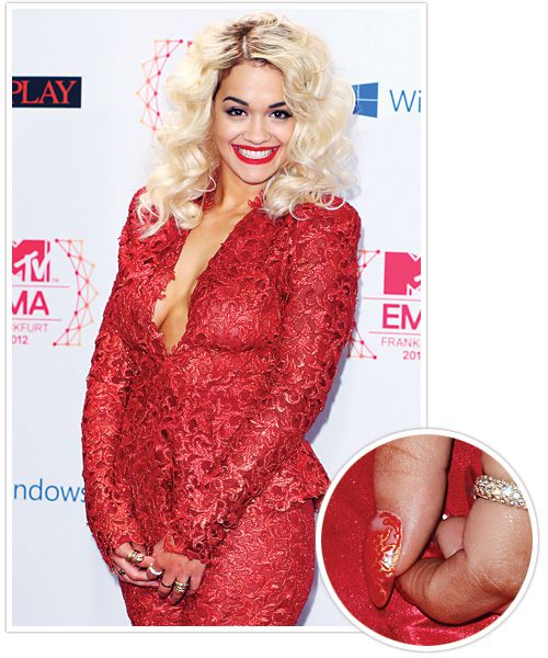 2012 Celebrity Manicures - Rita Ora