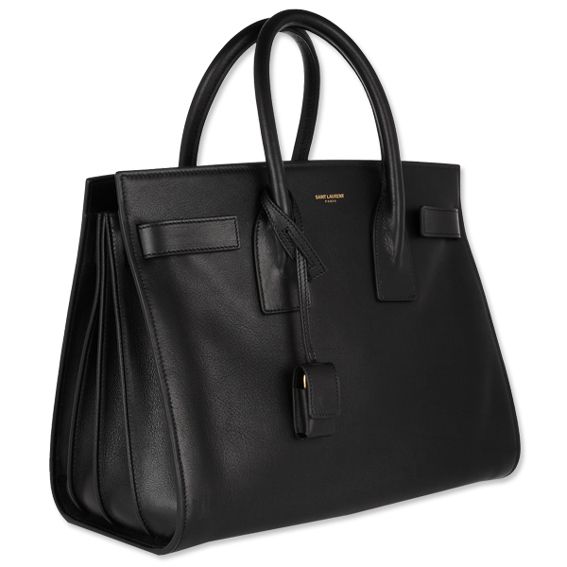 Saint Laurent black leather bag