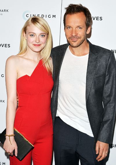 Dakota Fanning and Peter Sarsgaard attend the "Night Moves" premiere