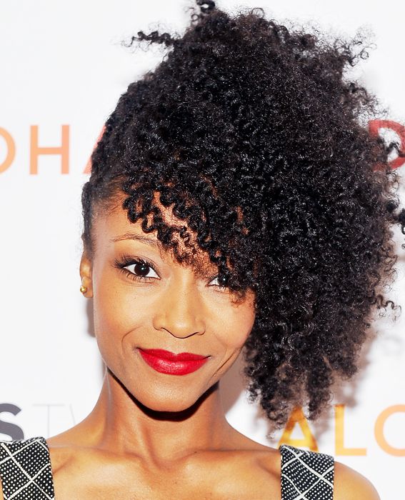 Yaya DaCosta attends the "Fed Up" premiere