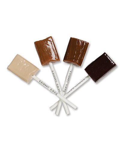 Candy Month - See's Candy Lollipop: Vanilla, Butterscotch, Columbian Coffee, Chocolate