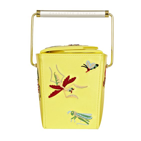 Critters and Crawlers fall accessories: Charlotte Olympia clutch