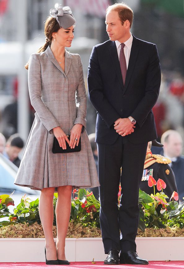 Kate Middleton first official  engagement since pregnancy.