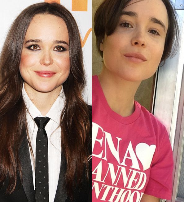 Ellen Page Pixie Cut