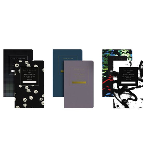 Joe&rsquo;s Blackbook & Public-Supply Designer Collaboration Notebooks