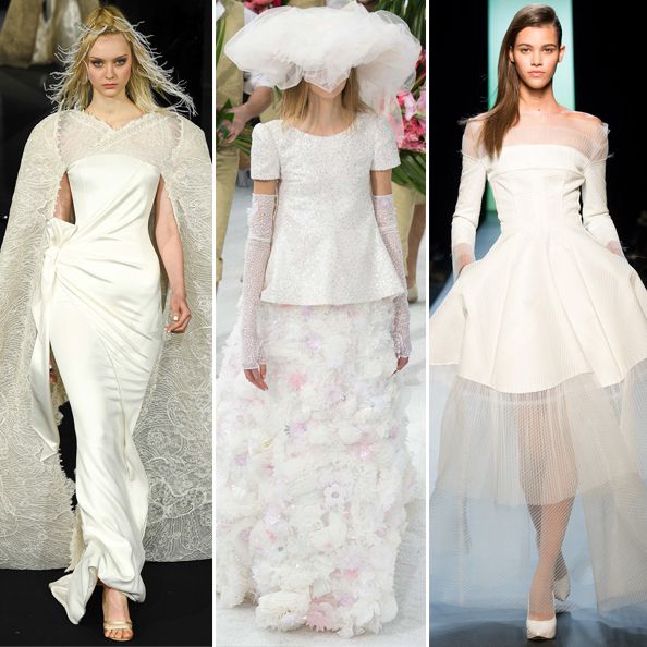 Bridal Looks from Couture Fashion Week