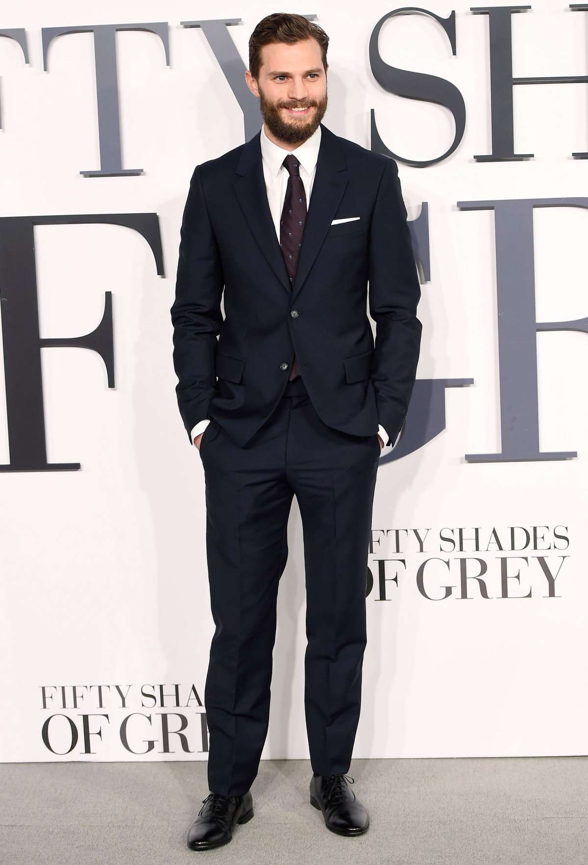 At the U.K. premiere of Fifty Shades