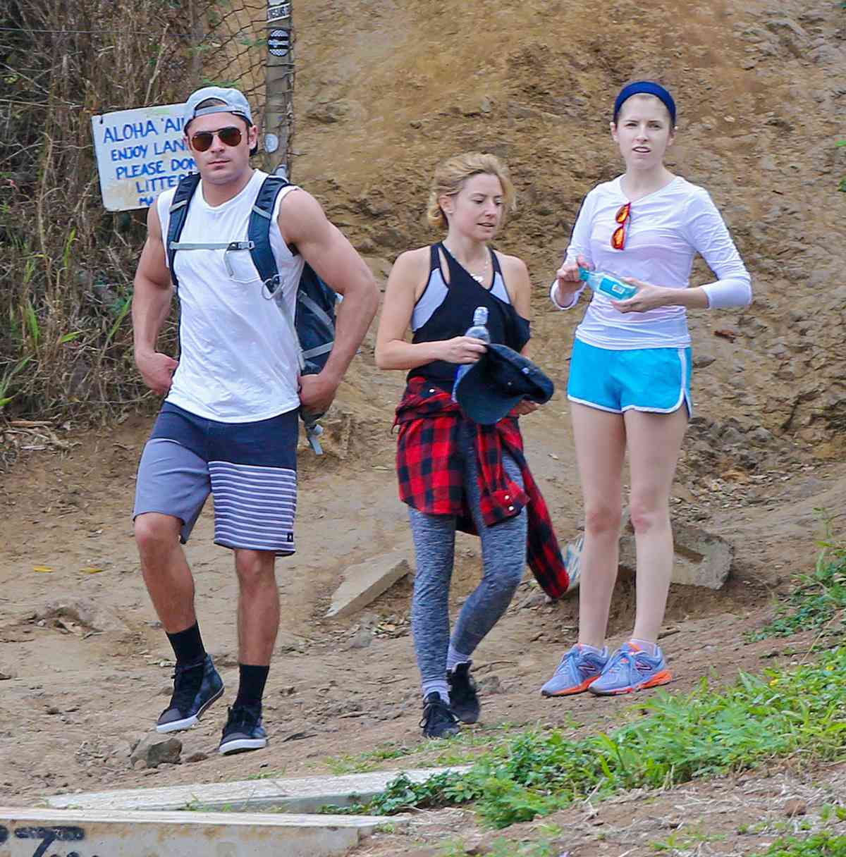 Zac Efron and Anna Kendrick Go Hiking - Lead