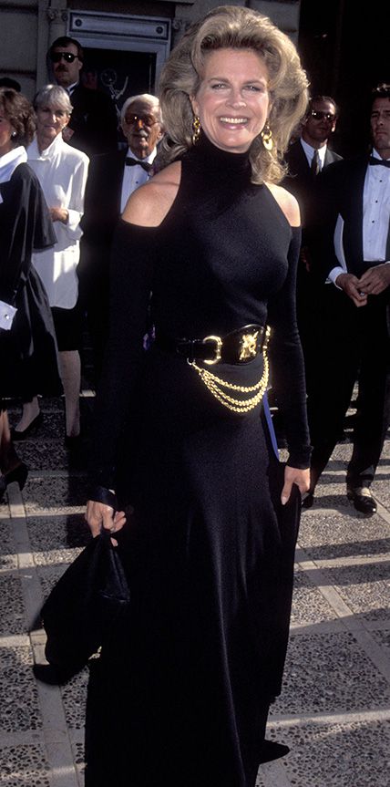 Candice Bergen at the 1992 Emmy Awards