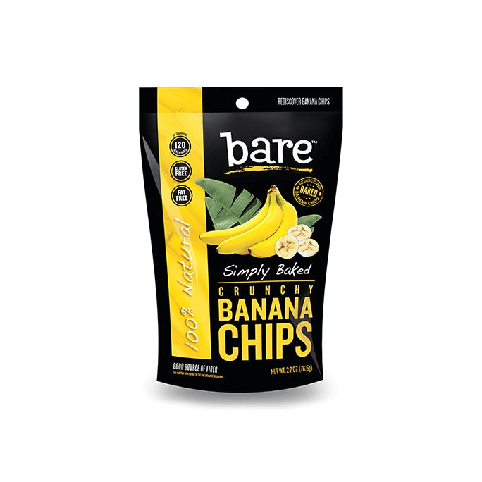 Bare Snacks Simply Baked Banana Chips