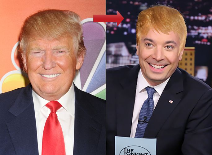 Donald Trump Hair Try On LEAD
