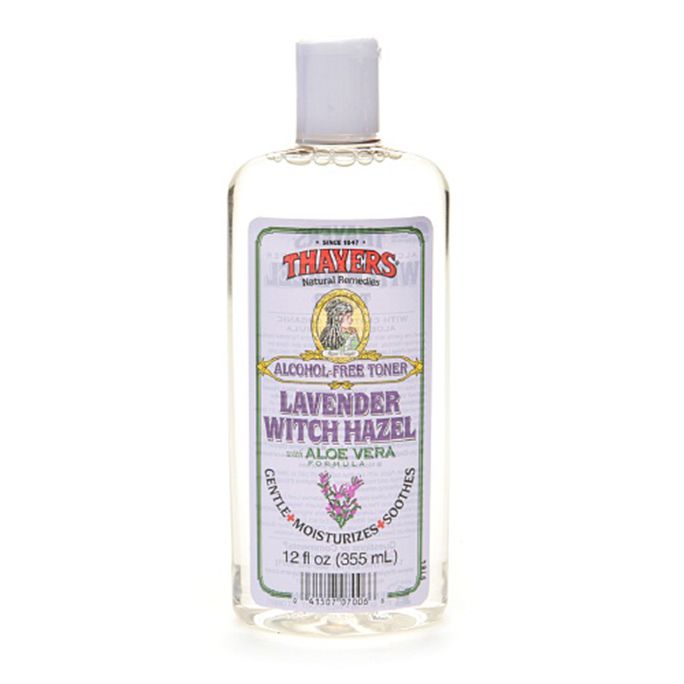 Thayers Alcohol-Free Witch Hazel with Organic Aloe Vera Formula Toner, Lavender