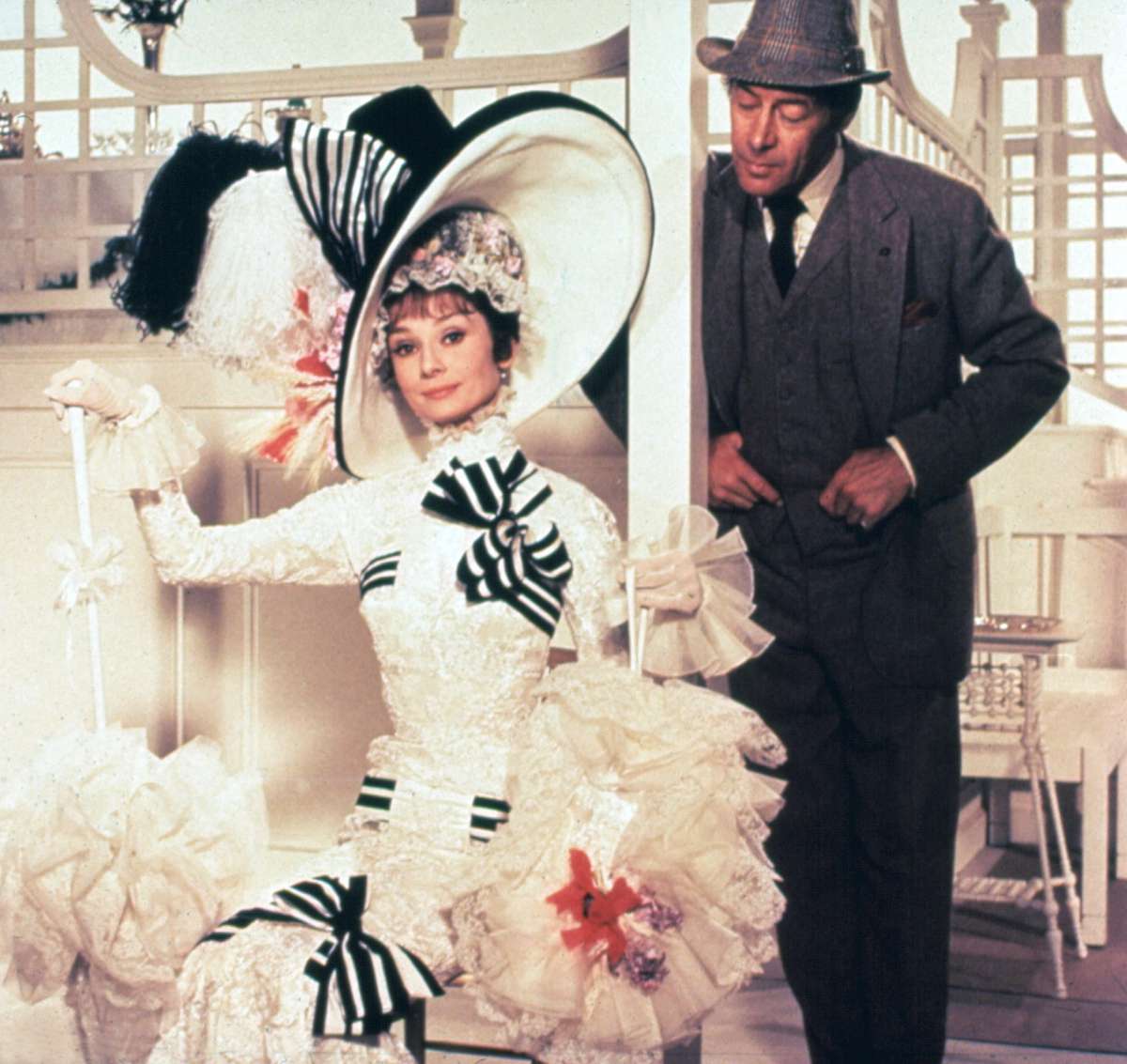 MY FAIR LADY, Audrey Hepburn, Rex Harrison, 1964