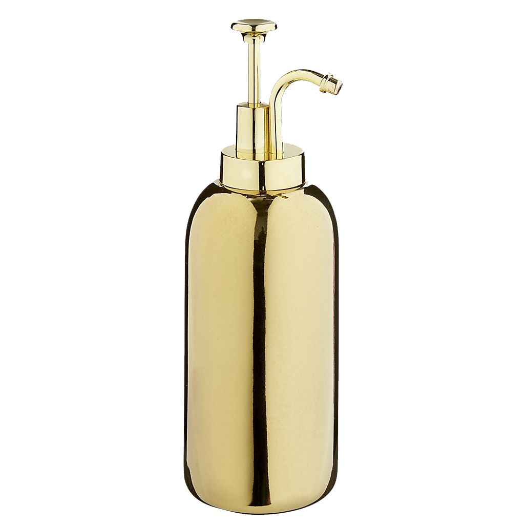 Ceramic Gold Soap Dispenser
