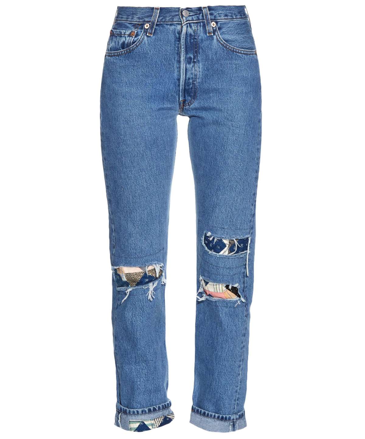 Bliss and Mischief Patchwork Jeans