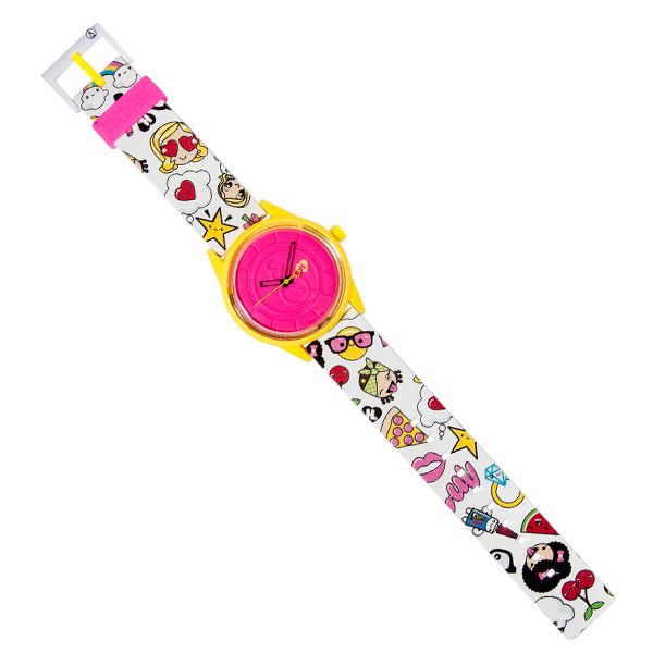 Harajuku Lovers Emoji Party Strap Watch