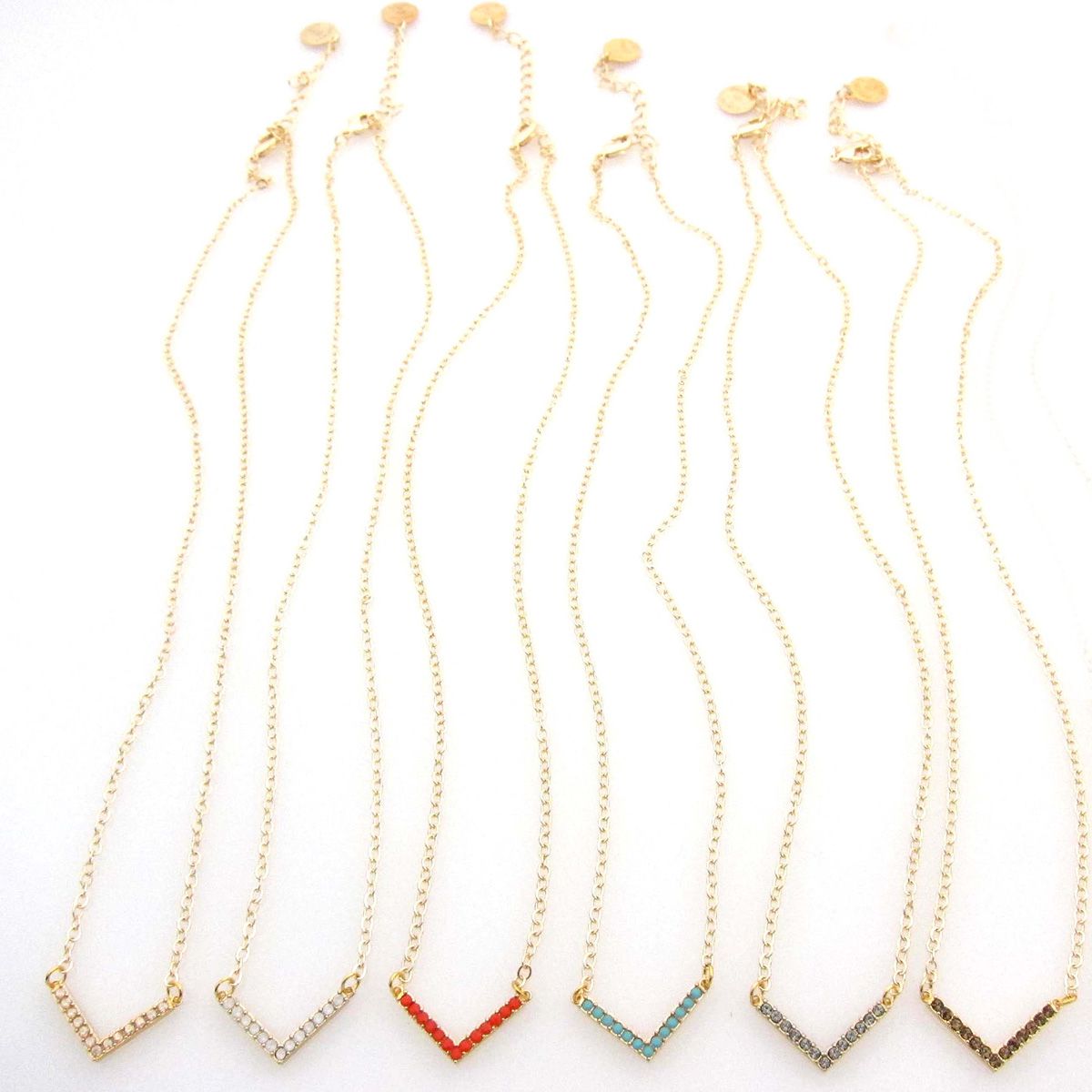 Dainty necklaces to mix and match by Jessica Elliot