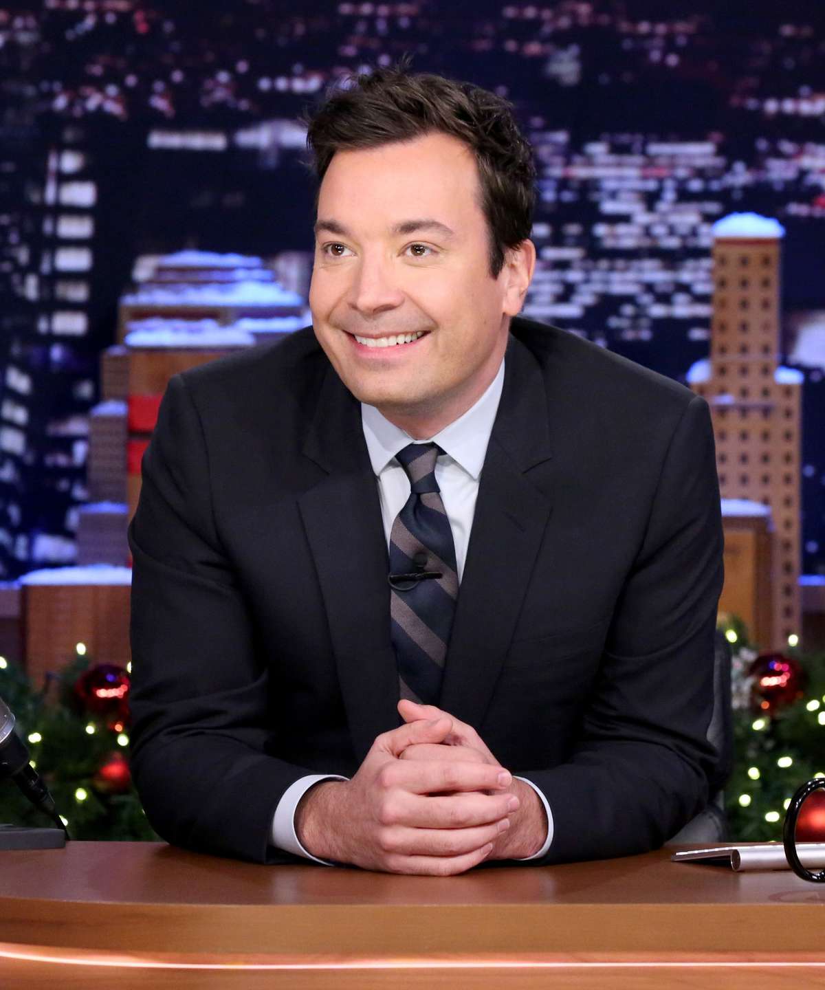 Host Jimmy Fallon on December 15, 2015