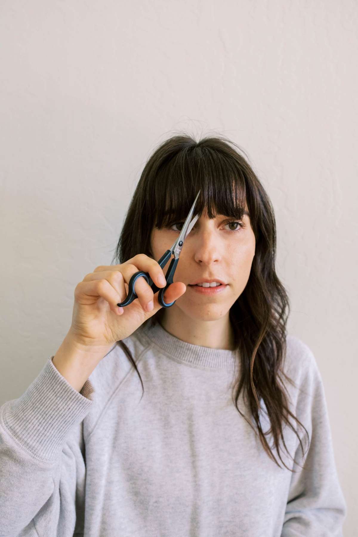 WINGING IT: How to Trim Your Own Hair at Home