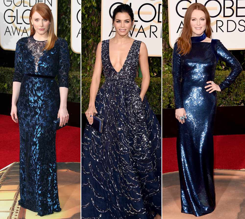 Blue Trend at Golden Globes - Lead