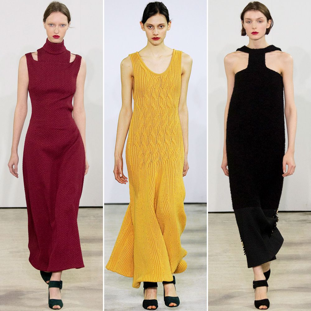 Ankle-Grazing Dresses