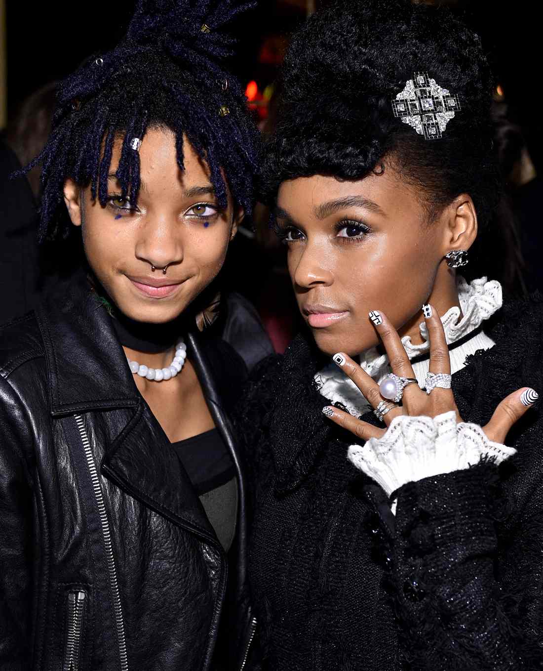 Willow Smith and Janelle Monae 