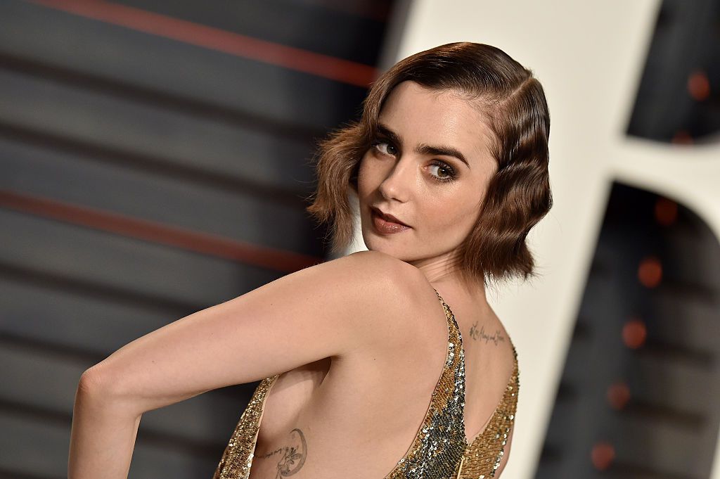 Lily Collins Just Made a Major Hair Change