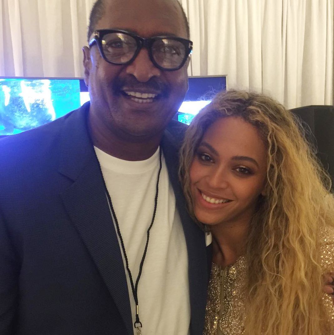 Beyonce w/her Dad