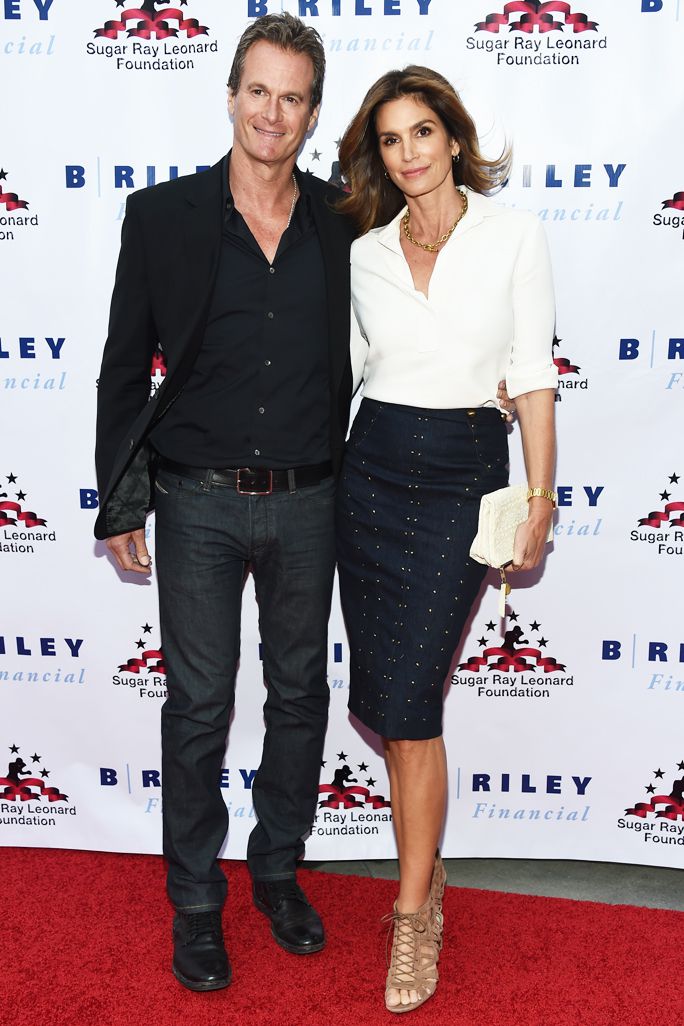 Cindy Crawford Rande Gerber Charity Boxing Night - Embed 2016