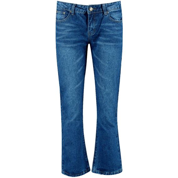 CROPPED KICK FLARE JEANS