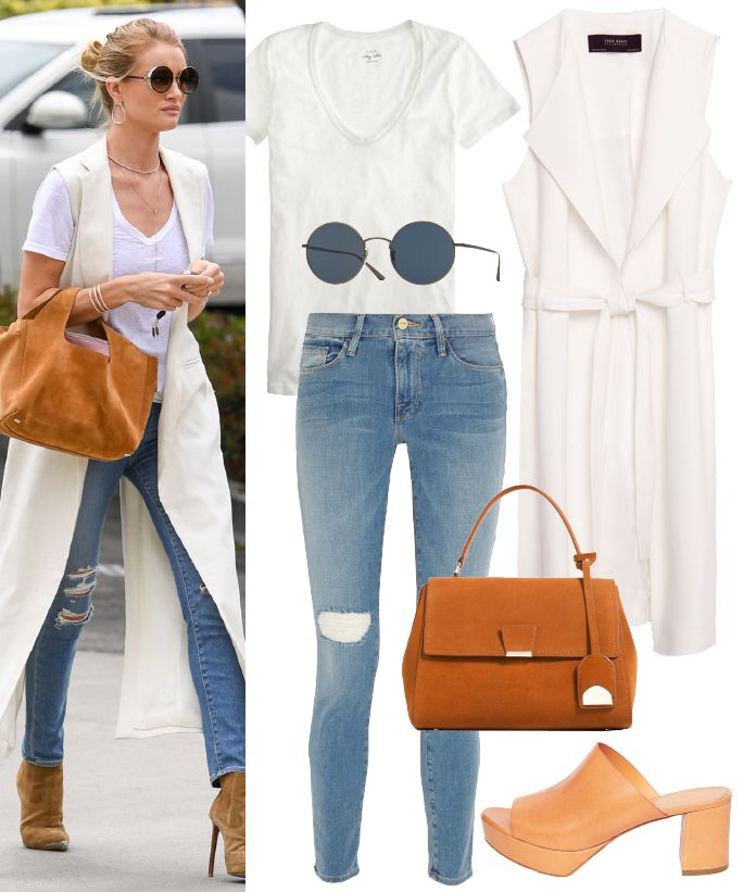 White Tee Styling  2