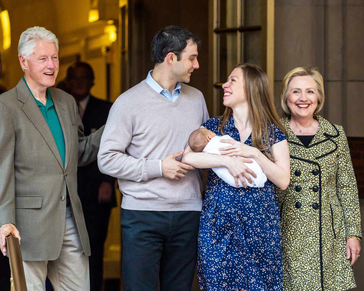 Chelsea Clinton Leaves Hospital - Lead 2016