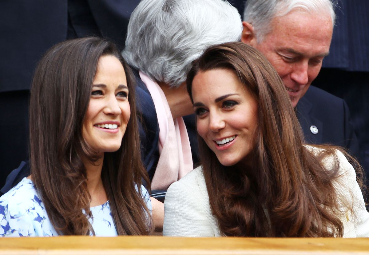 Pippa and Kate Middleton, 2012