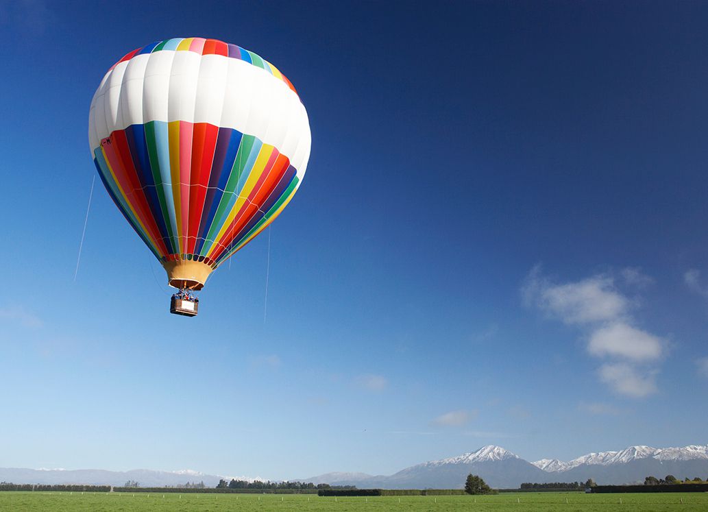 A Hot Air Balloon in Sonoma County
