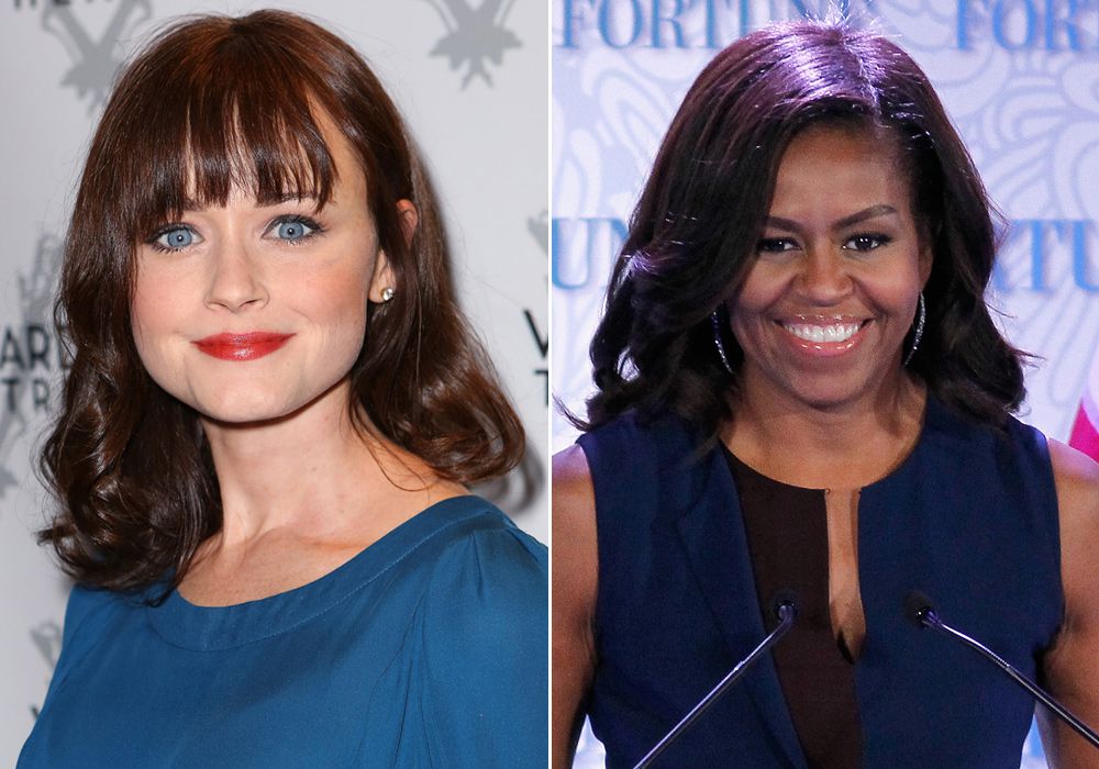 Alexis Bledel and Michelle Obama - Lead