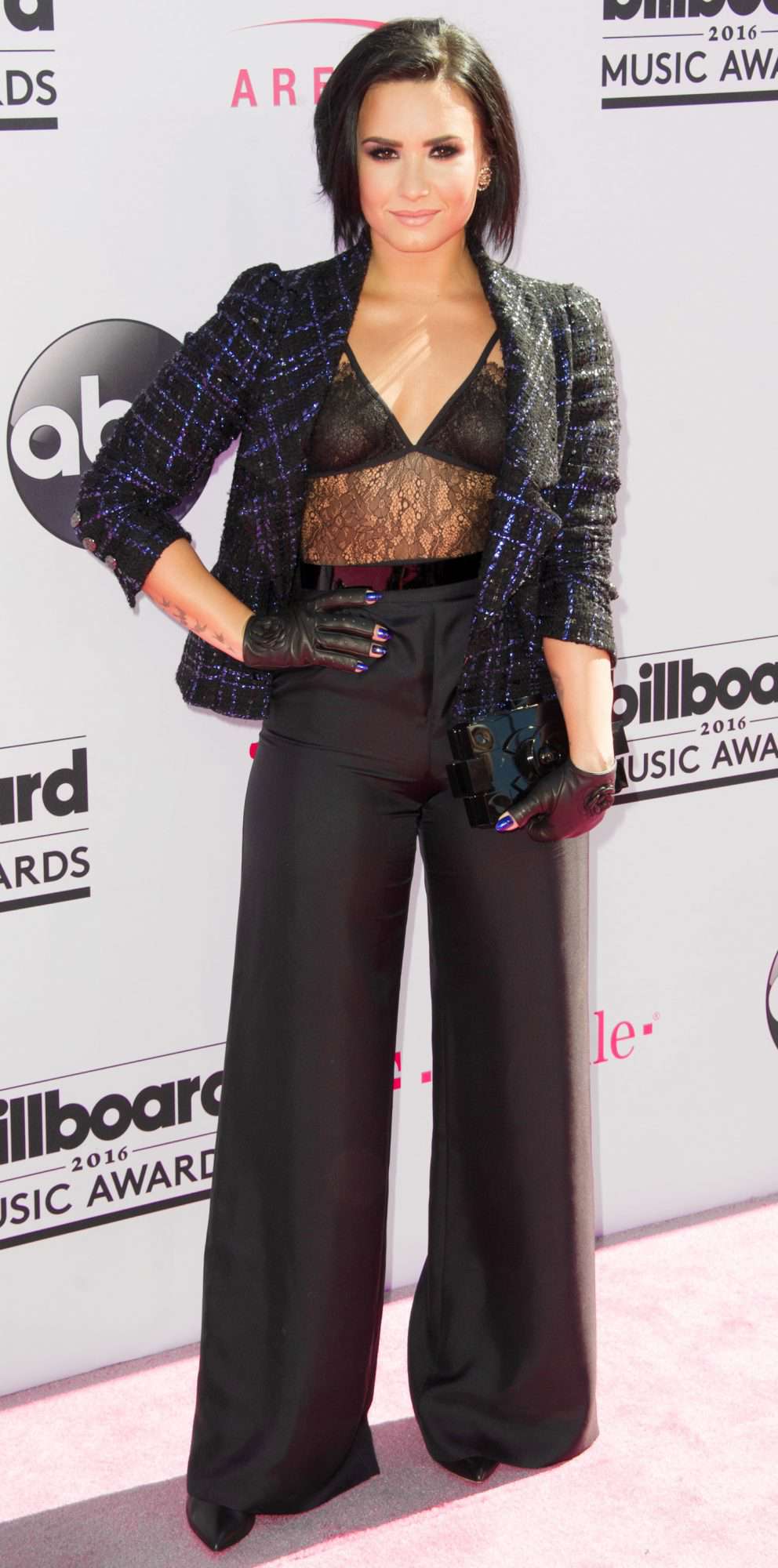 Demi Lovato in "Eloise" Bodysuit