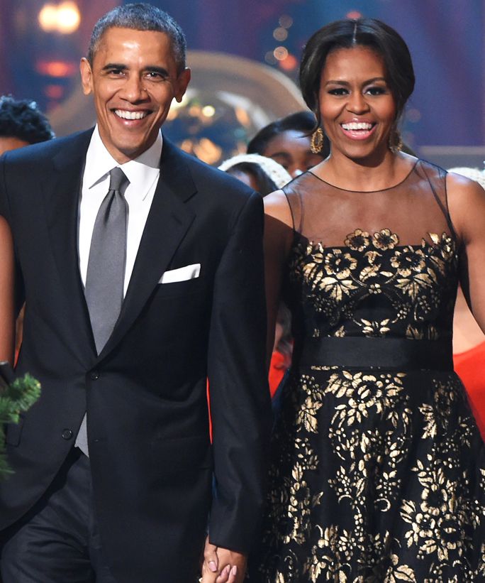 Michelle Obama & Barack Obama