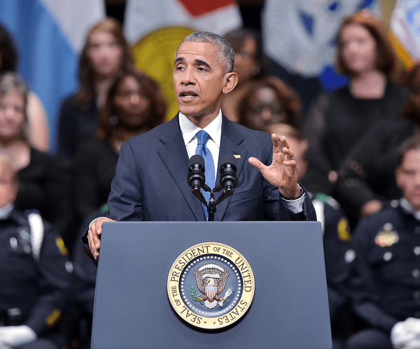 Barack Obama Speaking in Dallas - Embed 2016