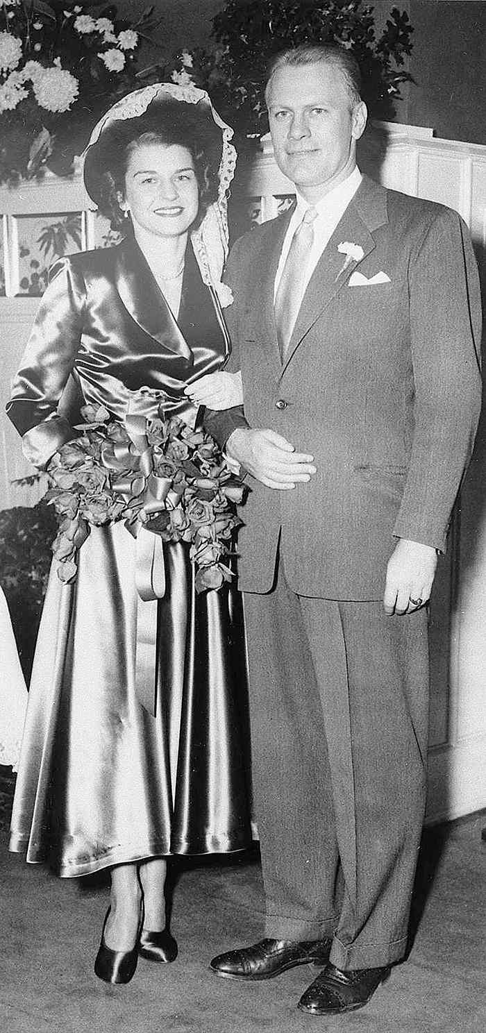 Gerald Ford and Elizabeth Betty Bloomer