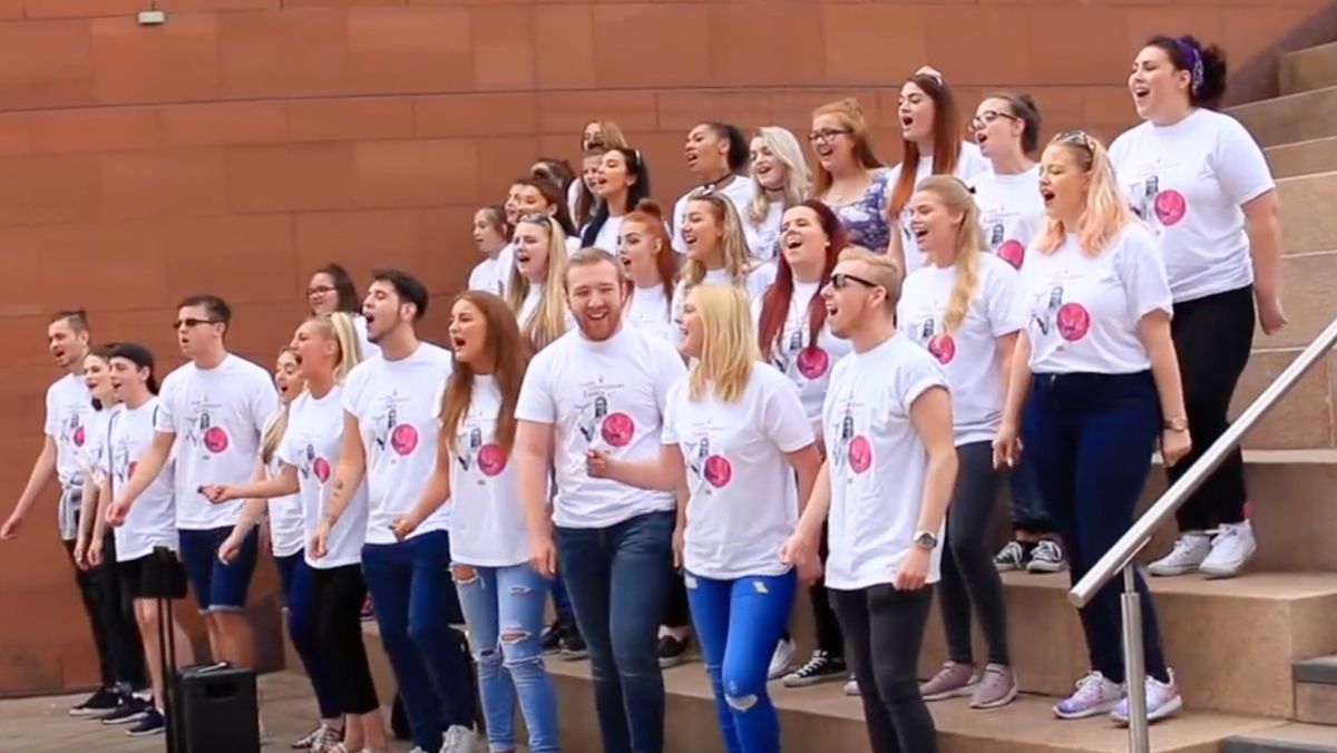 Just the Way You Are Flashmob - Lead
