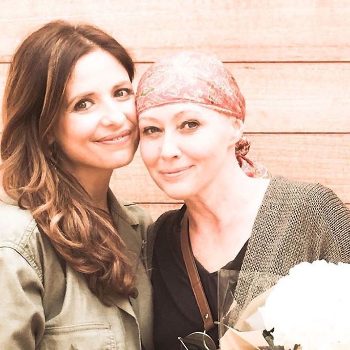 Sarah Michelle Gellar and Shannon Doherty - Lead