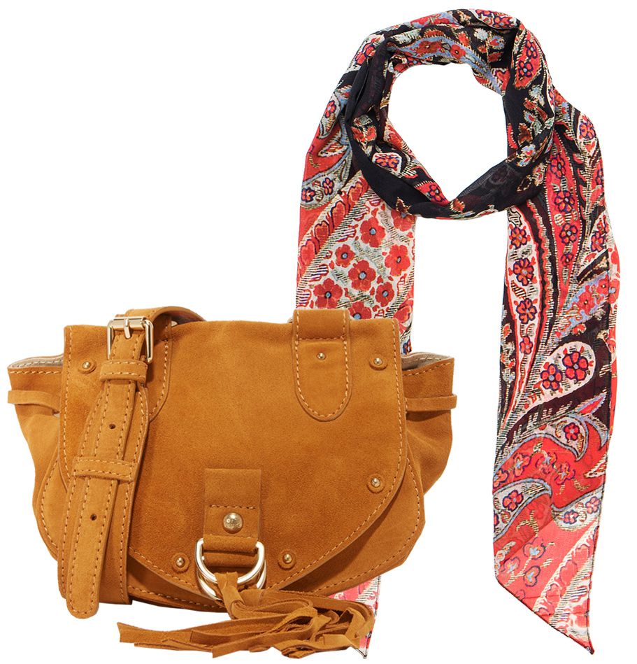 See by Chlo&eacute; bag and Isabel Marant Etoile scarf