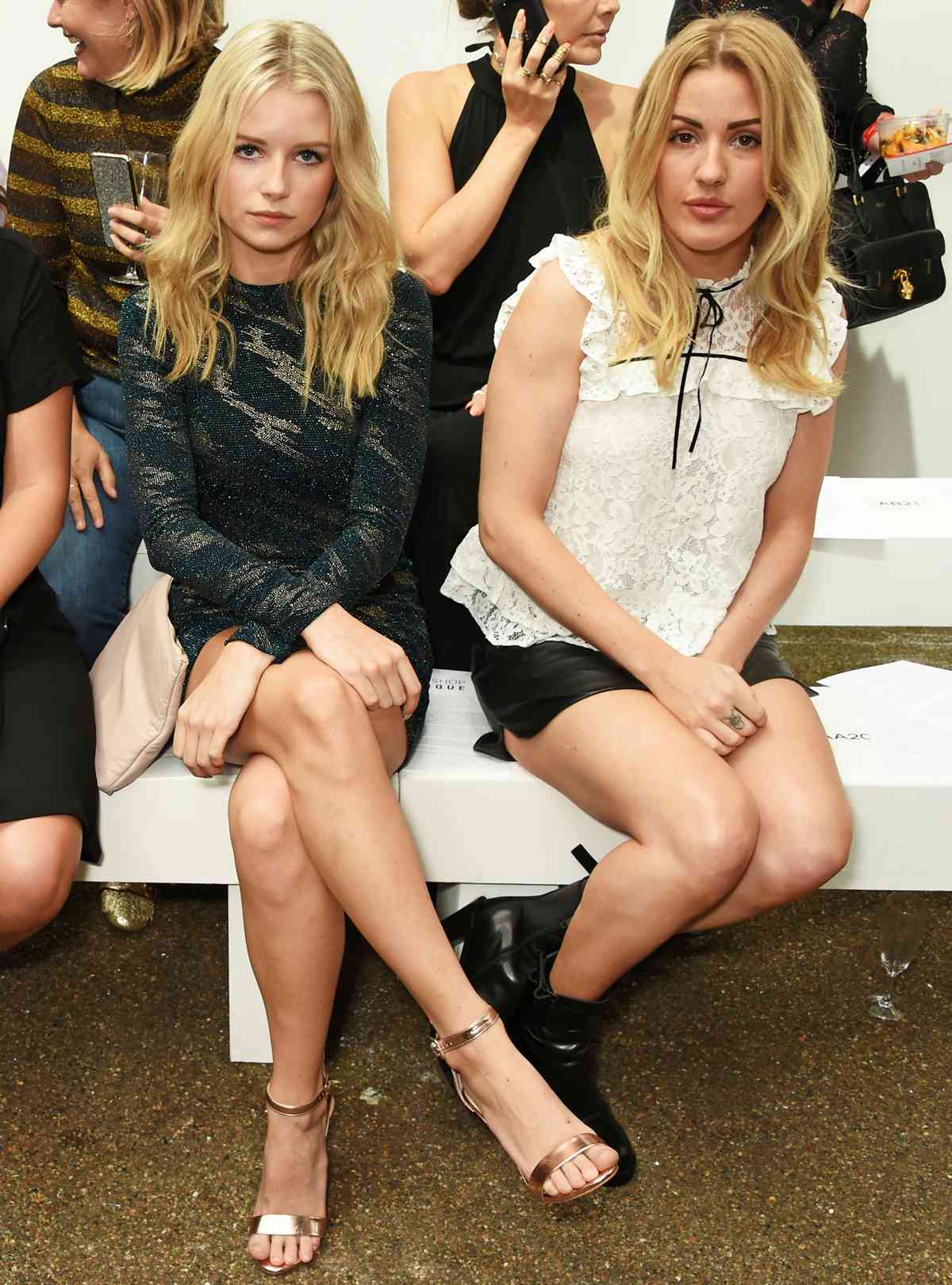  Lottie Moss and Ellie Goulding