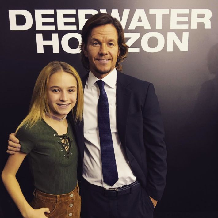 Mark Wahlberg and Daughter - Lead