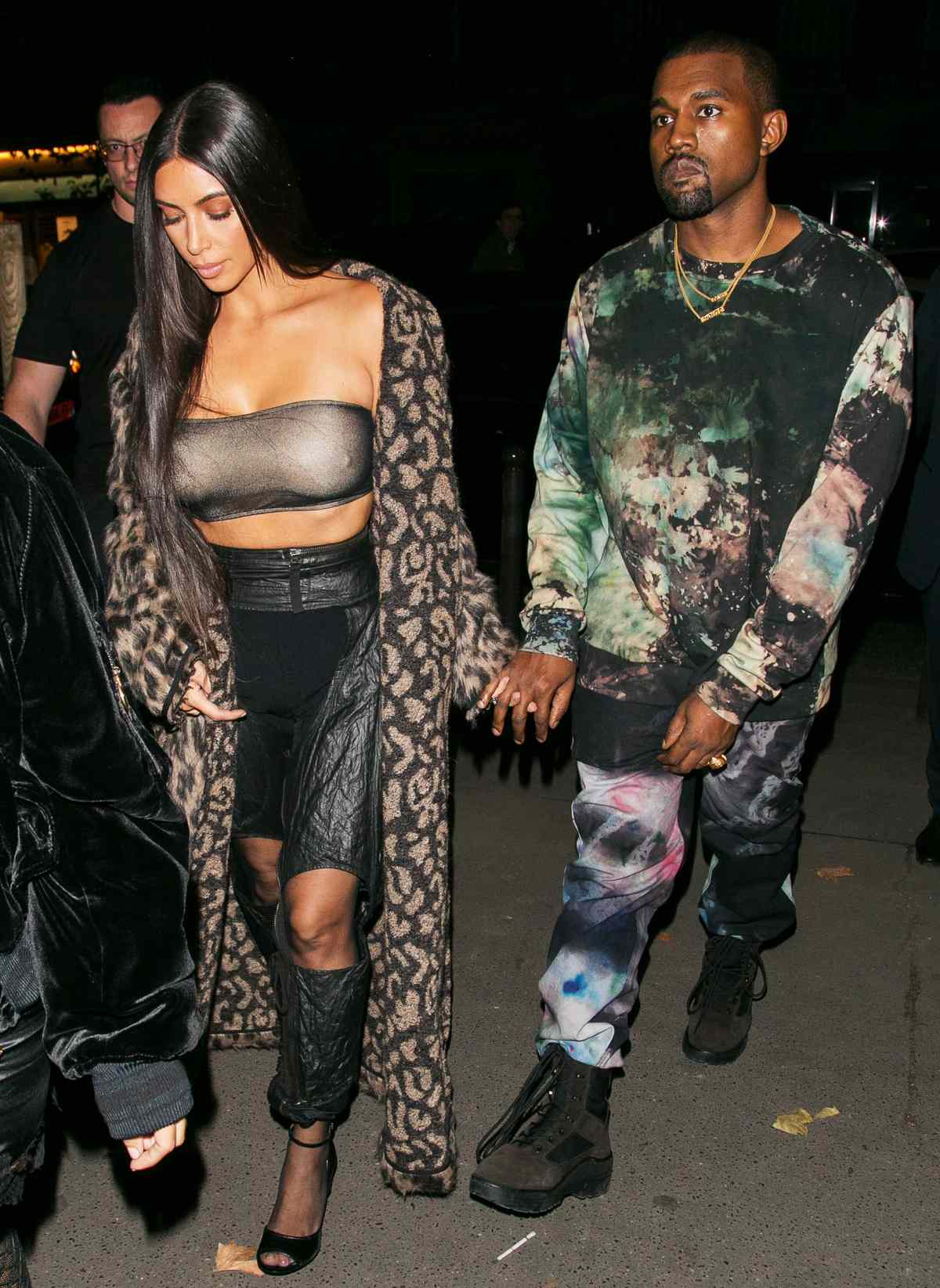 Kim Kardashian West and Kanye West - September 29, 2016