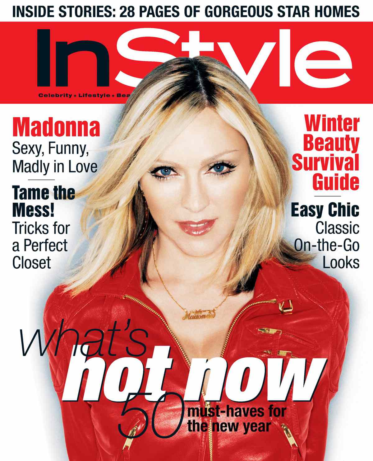 January 2001 Covergirl Madonna