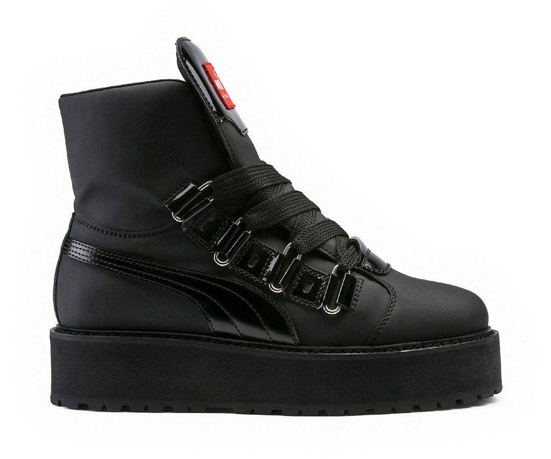 Black Sneaker Boot