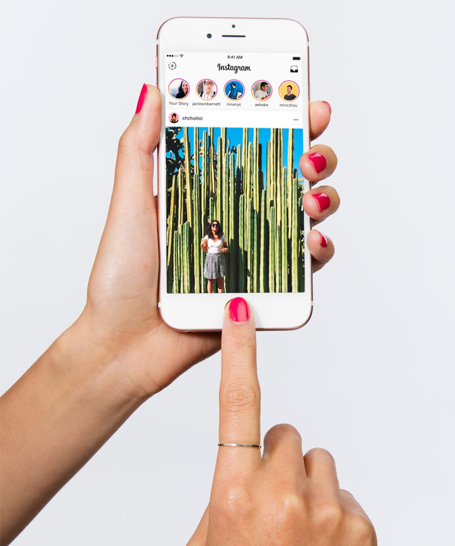 Instagram App on Phone - Lead 2016