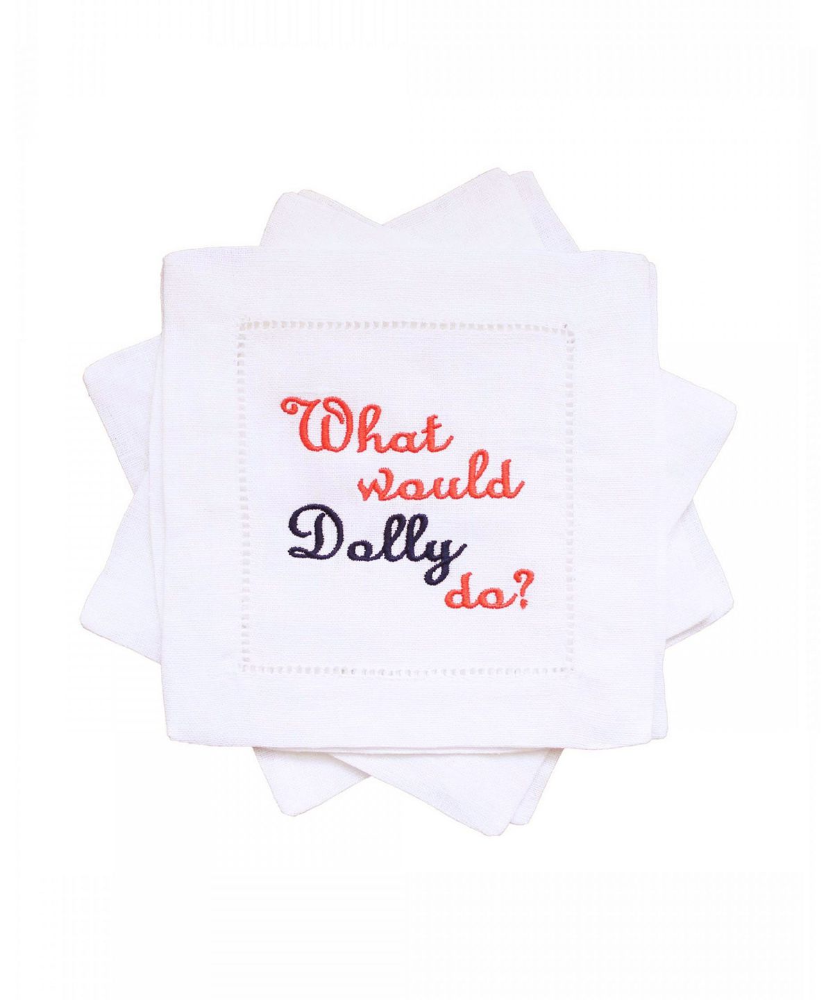 What Would Dolly Do Cocktail Napkins